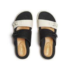 Fleur Leather Slide