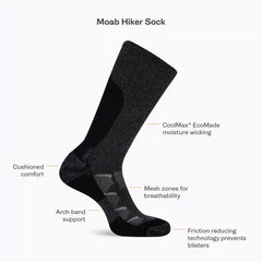 Moab Hiker Low Cut Sock