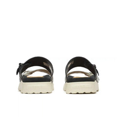 Fleur Leather Slide